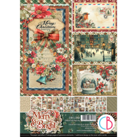 Merry & Bright A4 Creative Pad (9pcs) (CBCL098)