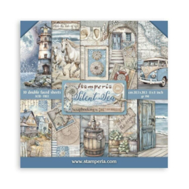 SBBS125 Stamperia Silent Sea 8x8 Inch Paper Pack