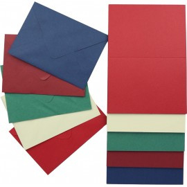 CDECAE20001 Card Deco Essentials - A6 Cards And Envelopes 100PK Christmas