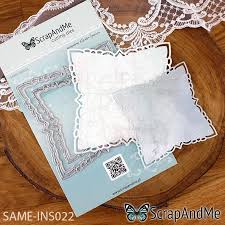 INS022 Decorative Squares SAME-INS022 Cutting Die