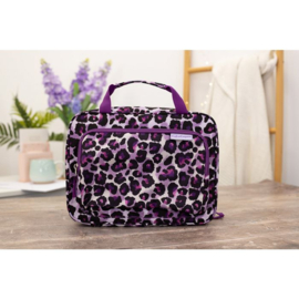 Travel Craft Bag - Purple Cheetah - PAKKETPOST!!