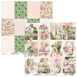 Mintay Papers - Peony Garden - 12x12 Inch Elements Paper 2 - PAKKETPOST!