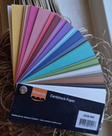 2928-001 Cardstock 30.5x30.5cm - Kleur: Parchment - per pak a 20 vel