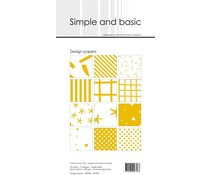 SBP904 Slim Paperpack 21x10cm - 24 stuks - Simple and Basic