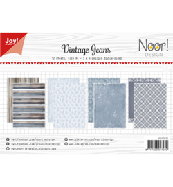 6011-0621 Paperset A4 Vintage Jeans - Joy Crafts