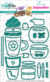 CDSN-0331 CarlijnDesign snijmallen Brewtiful Buddies