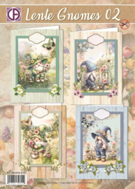 RE2530-0181 Lentegnomes 02 - 4 kaarten
