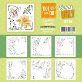 CODO050 Dot en Do 4kant Cards Only nr. 48 - 6 stuks