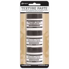 Ranger Texture Paste Opaque Matte, Transparent Gloss & Matte 3x1 fl oz (INK48084) - PAKKETPOST!!!