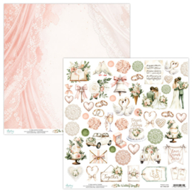 MT-TWD-09 12 x 12 Elements Paper - The Wedding Day - PAKKETPOST!