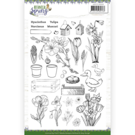 ADCS10066 Clearstempel - Botanical Spring - Amy Design