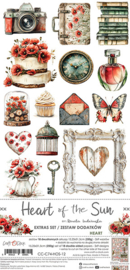 CC-C74-HOS-12 Extras Set Heart 15x30 cm Heart of the Sun