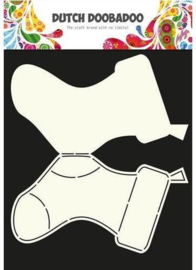 470.713.603 Dutch Doobadoo Dutch Card Art Stencil sokken A4
