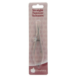 Tweezer Scissors Straight Blades WW2798