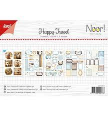 6011-0411 Paperset A4 Happy Travel - Joy Crafts