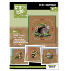 STDOOC10003 Stitch and Do on Colour set 3 - Animals