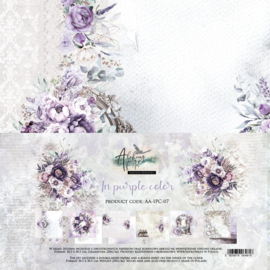 AA-IPC-07 Alchemy of Art - In Purple Color - Paper Collection Set 30.5 x 30.5 cm - PAKKETPOST!!!