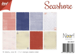 6011/0517 Paperbloc A4 a 12 vel - Seashore - Joy Crafts