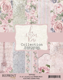 La vie en Rose Collection 6x6 Inch Paper Pack (RPP052)