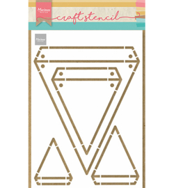 PS8082 Craft stencil - Marianne Design