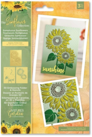 3D Embossingfolder - The Sunflower Collection