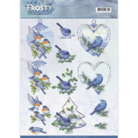 CD11131 Knipvel A4 - Frosty Ornaments - Jenine's Art