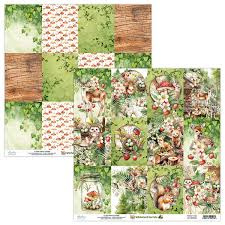 06 Mintay - Wildwood Secrets - 12x12 Inch Elements Paper