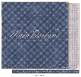 1021 Scrappapier dubbelzijdig - Denim en Girls - Maja Design