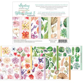 Paperpad Mintay Papers - Flora Book 5 - 15.2 x 20.3 cm - MT-FLO-05