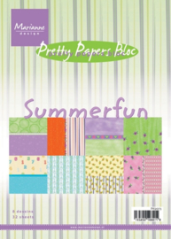 PK9073 Paperpad A5 - Summerfun - Marianne Design