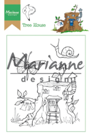 HT1642 Clearstempel  - Marianne Design