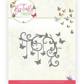 JAD10125 Snij- en embosmal - Butterfly Touch - Jeanine's Art