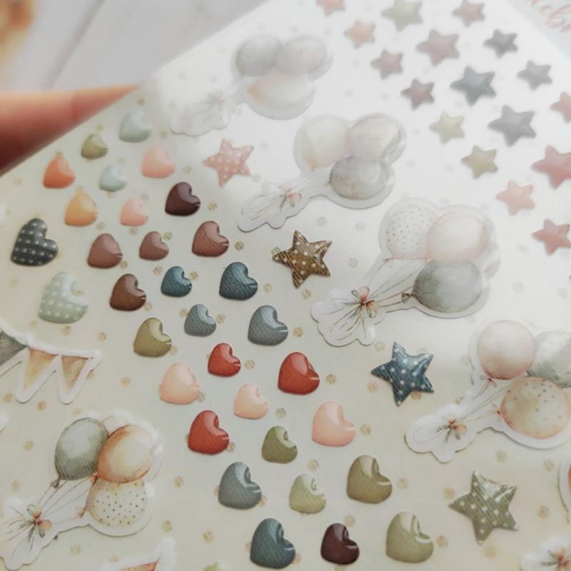 JDC-31775 49 And Market Epoxy Stickers - Little Dreamer