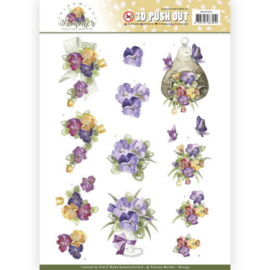 SB10355 Stansvel A4 - Blooming Summer - Marieke Design