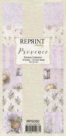 Reprint  Provence -  Slimline Paper Pack - (RPS050)