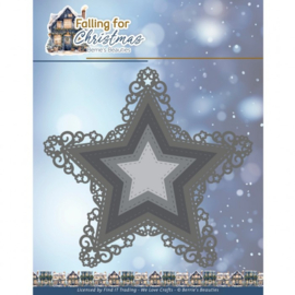 BBD10026 Dies - Berries Beauties - Falling for Christmas - Falling Star Frame