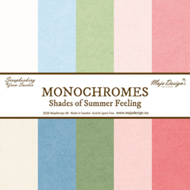 SUM-1502 Maja Design - Shades of Summer Feeling - Monochromes 12x12" - PAKKETPOST