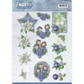 CD11130 Knipvel A4 - Frosty Ornaments - Jenine's Art