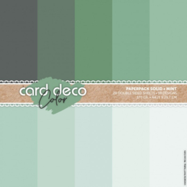 CDCPPA411001 Card Deco Color Paperpack – Effen - Mint - A4