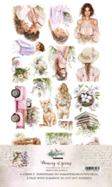 AA-MOS-10 Alchemy of Art - Memory of Spring - Extra's to Cut Set 30.5x15 cm