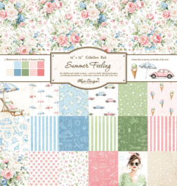 SUM-1508 Maja Design - Summer Feeling - 12x12" Collection pack - PAKKETPOST!