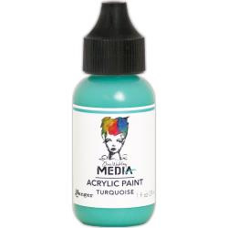 MDQ54108 Acrylic Paint 29ml - Turquoise - Dina Wakley Media