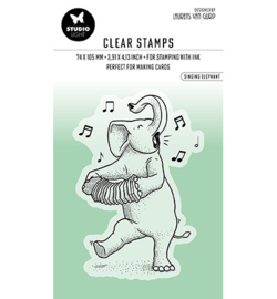 BL-ES-STAMP409 - Singing Elephant Essentials nr.409