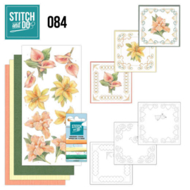 Stitch en Do nr. 84 - Yellow Flowers