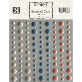 Reprint - Cozy Season Enamel Dots - (99pcs) (END001)