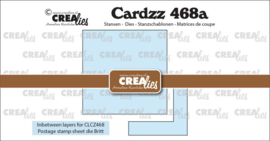 CLCZ468a Crealies - Cardzz stansen - no. 468a (Tussenlaagjes voor CLCZ468)