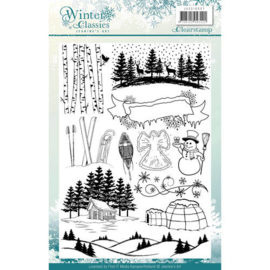 JACS10007 Clearstempel - Winter Classic - Jenine's Art