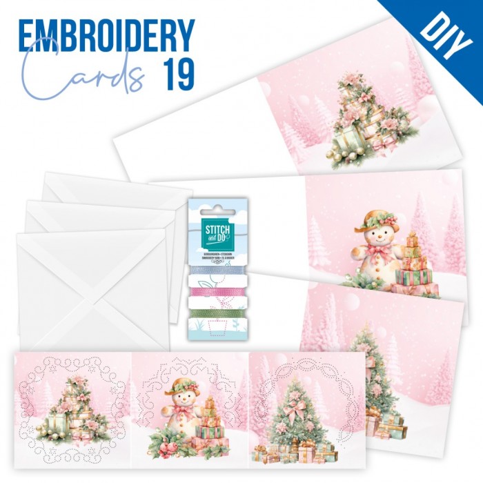 STDOPP019 Stitch and Do Cards 19 - Berries Beauties - Sweet Christmas