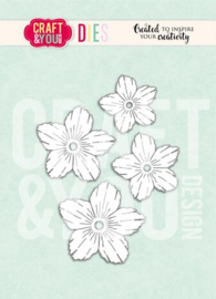 CW403 Craft & You Design - Dies by Gosia - Garden Flowers 1