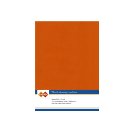 59 Autumn Orange - Linnen Karton A5 - 10 stuks - 240 gram - Card Deco